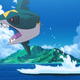 Illustration for article titled Sharpedo Can Shoot Water Out Of Its Ass At 75 MPH